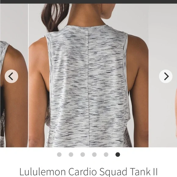 Lululemon Athletica Gray Heathered Sleeveless Tank - Picture 5 of 6